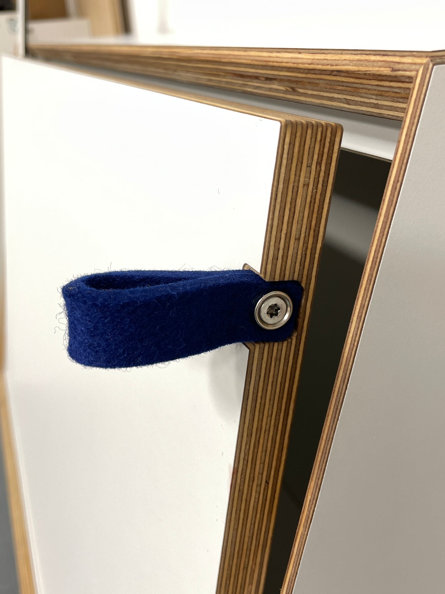 Farbige Filzgriffe aus 100% Schurwolle